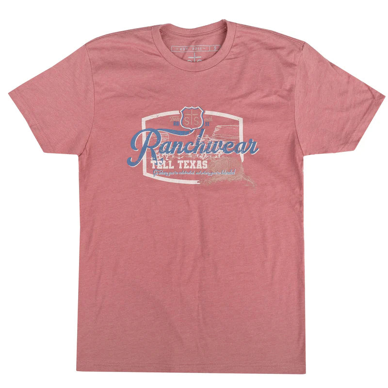 Armadillo Mauve Tee