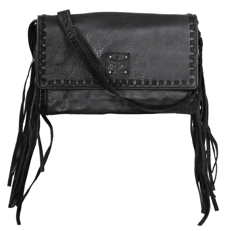 Indie Black Harper Crossbody