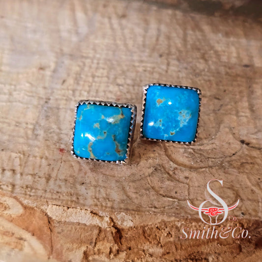 Square Kendall Studs